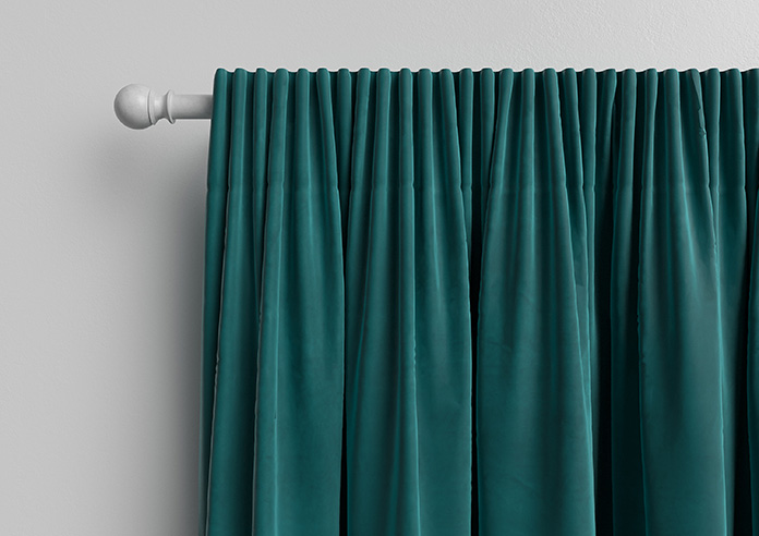 Ultra Luxe Velvet, Deep Teal - Made to Measure Curtains - Image 10